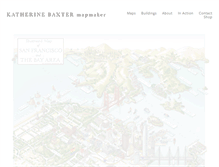 Tablet Screenshot of katherinebaxter.com